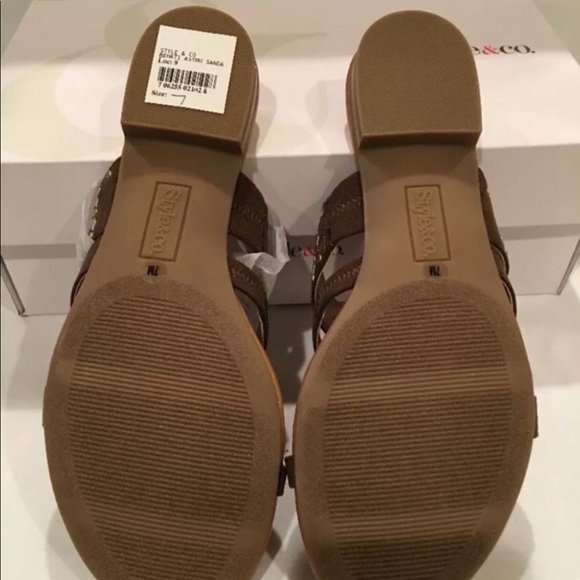 NEW STYLE & CO BEHATIGRN MILITARY GREEN S7M MACY'S - Picture 4 of 4